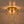 3-Light Textured Glass Brass Drum Semi Flush Mount