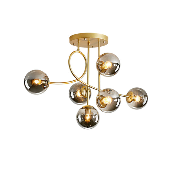 Geometric Modo Bubble Glass Chandelier