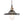 Mid-Century 1-Light Colorful Scalloped Glass Pendant Light