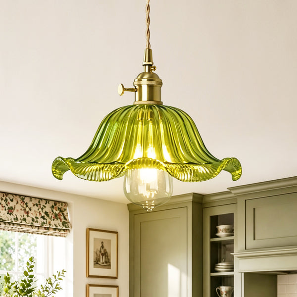 Lotus Glass Pendant Lighting