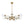 12-Light Two-tier Textured Glass Chandelier