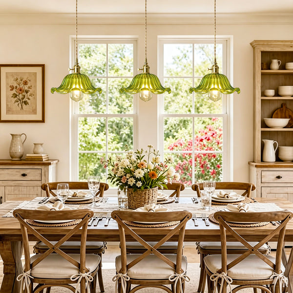 Lotus Glass Pendant Lighting