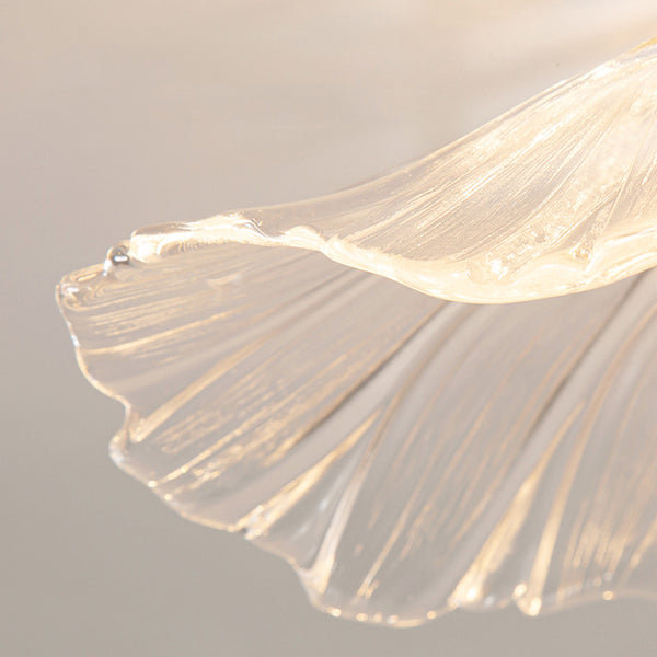 Lotus Glass Flower Design Pendant Light