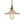 Mid-Century 1-Light Colorful Scalloped Glass Pendant Light