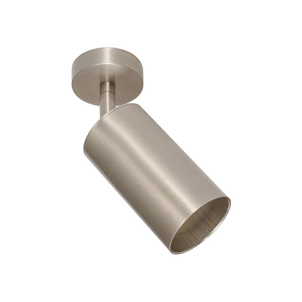 Thehouselights - 1 Light Directional Ceiling Light Spot Light Track Light - Ceiling Light - Nickel - 