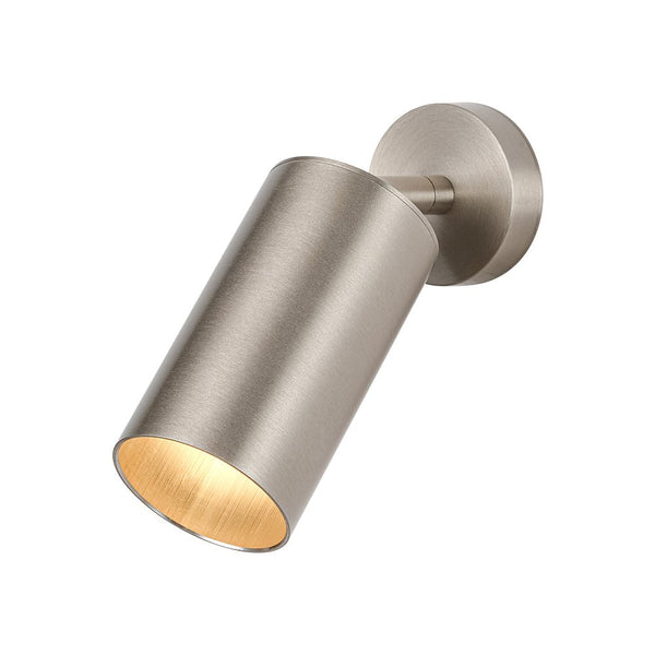 Thehouselights - 1 Light Directional Ceiling Light Spot Light Track Light - Ceiling Light - Nickel - 