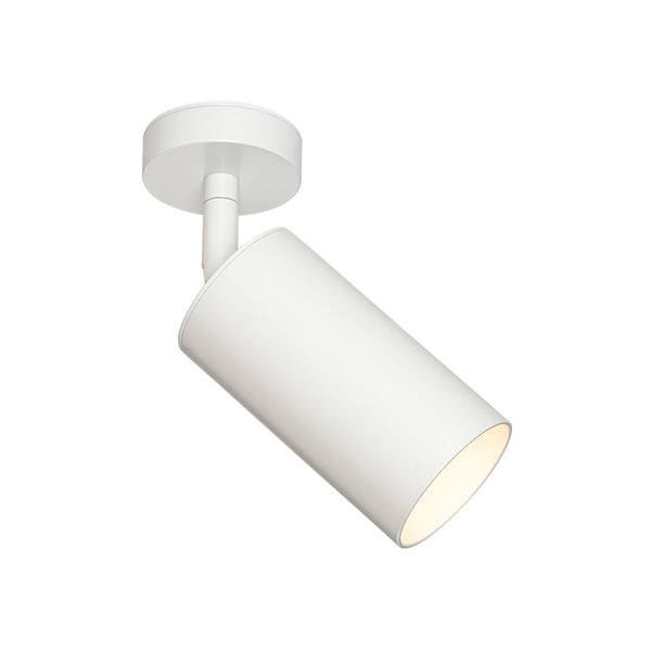 Thehouselights - 1 Light Directional Ceiling Light Spot Light Track Light - Ceiling Light - Nickel - 