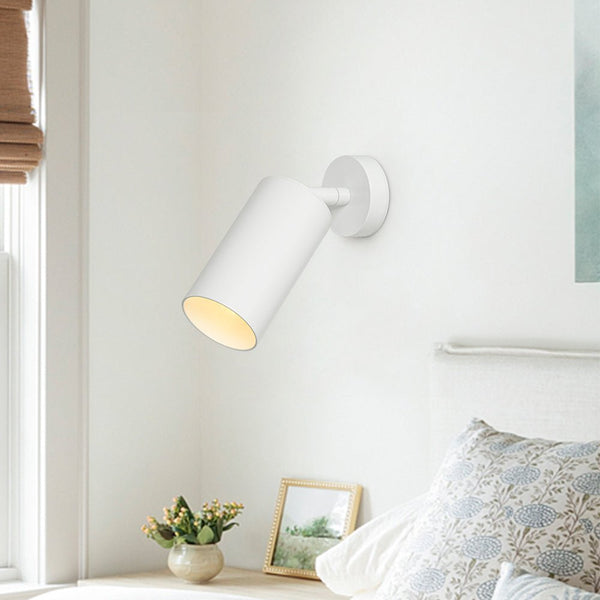 Thehouselights - 1 Light Directional Ceiling Light Spot Light Track Light - Ceiling Light - White - 