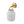 Thehouselights - 1 - Light Geometric Wall Sconce - Wall Lights - White - 