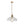Thehouselights - 1 - Light Lotus Dome Glass Flower Design Pendant Light - Pendant - Clear - 