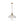 Thehouselights - 1 - Light Lotus Dome Glass Flower Design Pendant Light - Pendant - Clear - 