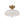 Thehouselights-1-Light Lotus Dome Semi Flush Mount Glass Ceiling-Ceiling Light-White-