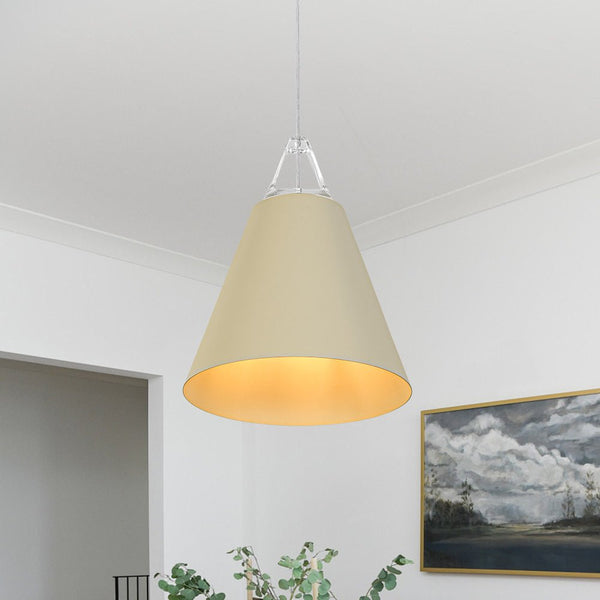 Thehouselights - 1 - Light Minimalist Conical Pendant Light - Pendant - 1 - Light - 