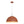 Thehouselights - 1 - Light Minimalist Dome Pendant Light - Pendant - Carrot Red - 