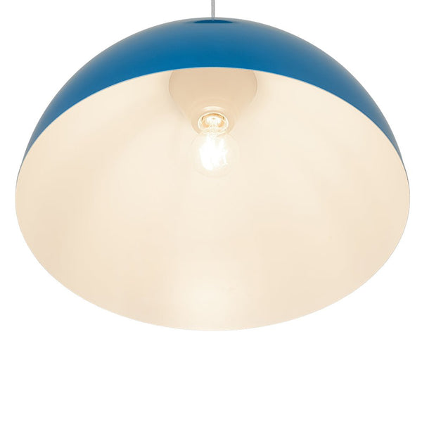 Thehouselights - 1 - Light Minimalist Dome Pendant Light - Pendant - Dark Blue - 