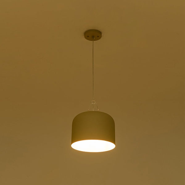 Thehouselights - 1 - Light Minimalist Drum Pendant Light - Pendant - 1 - Light - 