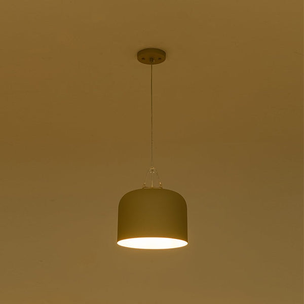 Thehouselights - 1 - Light Minimalist Drum Pendant Light - Pendant - 1 - Light - 