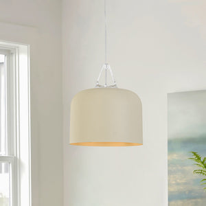 Thehouselights - 1 - Light Minimalist Drum Pendant Light - Pendant - 1 - Light - 