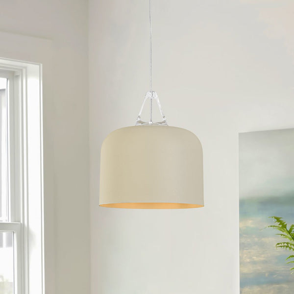 Thehouselights - 1 - Light Minimalist Drum Pendant Light - Pendant - 1 - Light - 