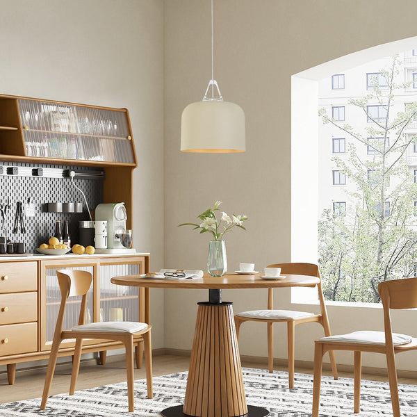 Thehouselights - 1 - Light Minimalist Drum Pendant Light - Pendant - 1 - Light - 