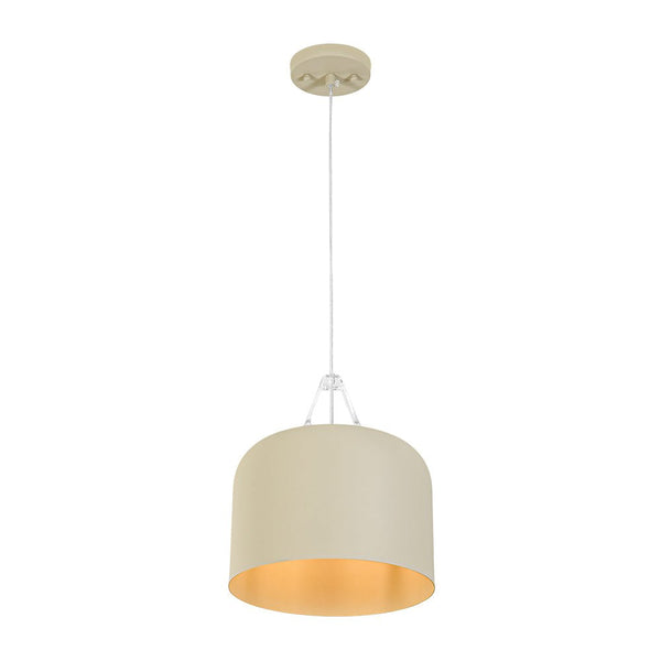 Thehouselights - 1 - Light Minimalist Drum Pendant Light - Pendant - 1 - Light - 