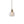 Thehouselights - 1 - Light Vertical Stripes Dome Glass Pendant Light - Pendant - Clear - 