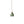 Thehouselights - 1 - Light Vertical Stripes Dome Glass Pendant Light - Pendant - Green - 
