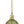 Thehouselights - 1 - Light Vertical Stripes Dome Glass Pendant Light - Pendant - Green - 