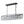 Thehouselights - 10 - Light Crystal Oval Island Chandelier - Chandelier - Black - 