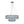 Thehouselights-12-Light Modern 2-Tier Crystal Chandelier-Chandelier-Chrome-