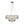 Thehouselights-12-Light Modern 2-Tier Crystal Chandelier-Chandelier-Chrome-