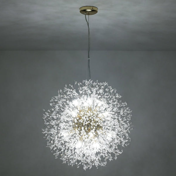 Thehouselights-16-Light Oversized Luxury Sputnik Firework Chandelier-Chandelier-Brass-