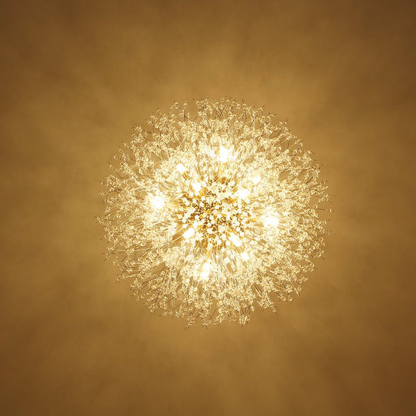 Thehouselights-16-Light Oversized Luxury Sputnik Firework Chandelier-Chandelier-Brass-