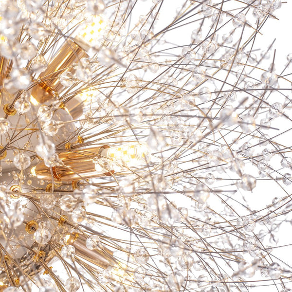 Thehouselights-16-Light Oversized Luxury Sputnik Firework Chandelier-Chandelier-Brass-