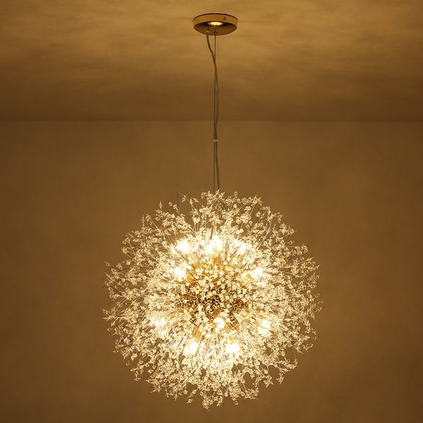 Thehouselights-16-Light Oversized Luxury Sputnik Firework Chandelier-Chandelier-Brass-