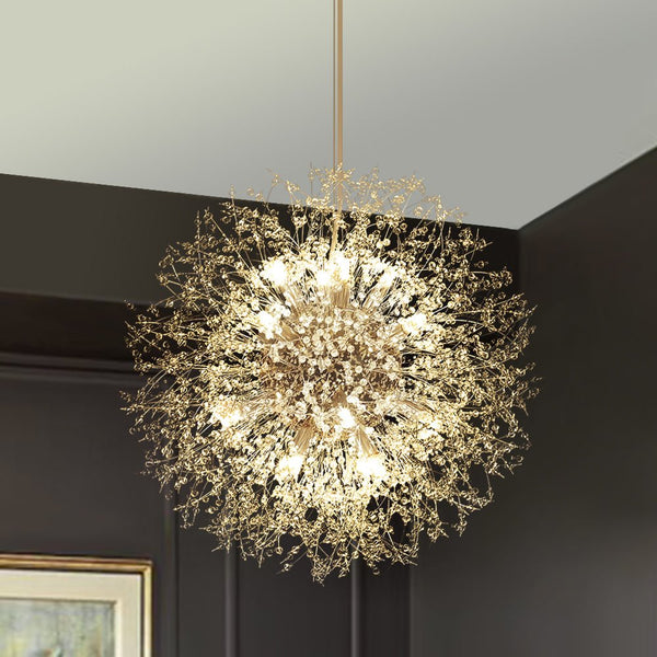 Thehouselights-16-Light Oversized Luxury Sputnik Firework Chandelier-Chandelier-Chrome-