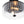 Thehouselights-2-Light Black Ribbed Glass Semi Flush Mount-Ceiling Light-2-Light-