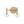 Thehouselights - 2 - Light Brass Wall Sconce with Dome Shade - Wall Lights - Brass - 