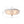 Thehouselights - 3 - Light Bowl White Glass Semi Flush - Ceiling Light - 3 - Light - 