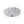 Thehouselights - 3 - Light Bowl White Glass Semi Flush - Ceiling Light - 3 - Light - 