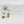 Thehouselights - 3 - Light Glass Textured Tube Two - Tiered Chandelier - Chandelier - Brass - 