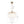Thehouselights - 3 - Light Glass Textured Tube Two - Tiered Chandelier - Chandelier - Brass - 