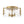 Thehouselights-3-Light Textured Glass Brass Drum Semi Flush Mount-Ceiling Light-Brass-