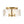 Thehouselights-3-Light Textured Glass Brass Drum Semi Flush Mount-Ceiling Light-Brass-