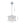 Thehouselights-3-Light Up Down Crystal Shade Chrome Chandelier-Chandelier-3-Light-