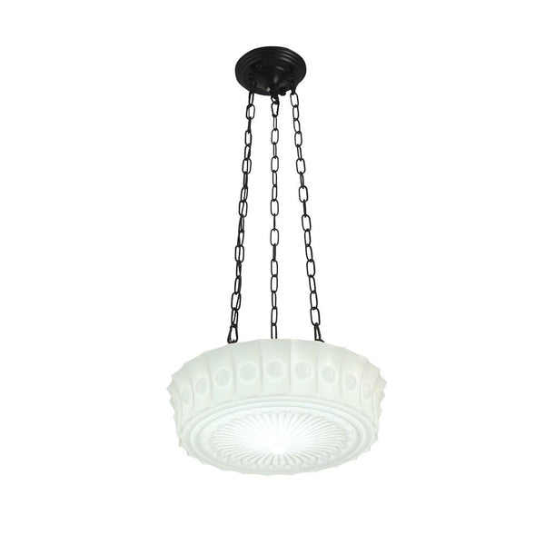 Thehouselights - 3 - Light White Ceramic Glass Pendant Light - Pendant - 3 - Light - 