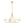 Thehouselights - 4 - Light Cone Fabric Shade Chandelier - Chandelier - Brass - 