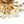 Thehouselights - 4 - Light Crystal Leaf Semi Flush Mount - Chandelier - Nickel - 