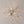 Thehouselights - 4 - Light Crystal Leaf Semi Flush Mount - Chandelier - Nickel - 