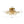 Thehouselights - 4 - Light Crystal Leaf Semi Flush Mount - Chandelier - Nickel - 